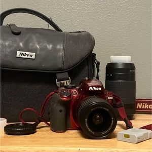 Nikon camera kit (negotiable)